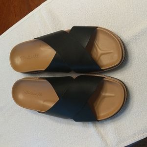 Madewell Cross Strap Sandals